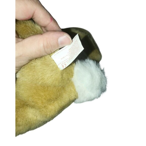 Cuddle Wit Brown EASTER BUNNY White Rabbit Stuffed Animal Plush - Picture 7 of 9